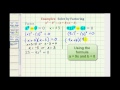 Factoring Quadratic Equations with Difference of Squares