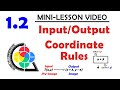 Input and Output Relationships in Functions
