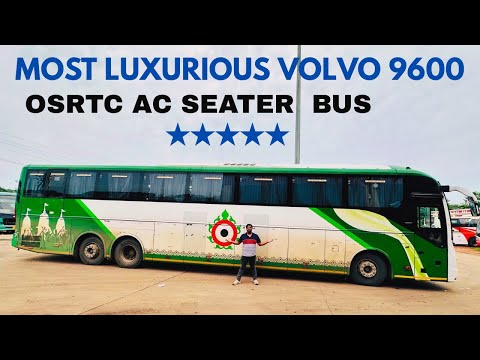 OSRTC Super Luxurious Volvo 9600 Jagannath Express Bus Journey | Kolkata to Puri Fastest Bus 😳