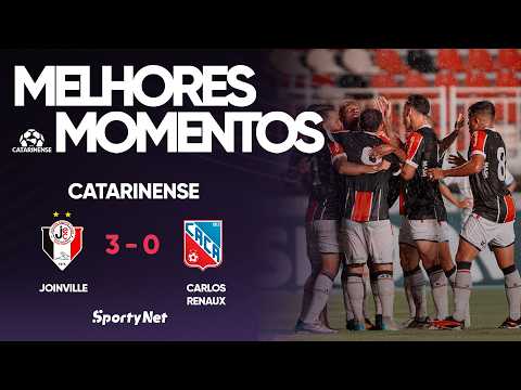 Joinville-SC 3 x 0 Carlos Renaux-SC