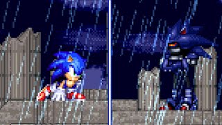 (April Fools) NEW Crossover Series Announcement! | Sonic sprite animation