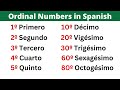 Mastering Ordinal Numbers in Spanish 1-100