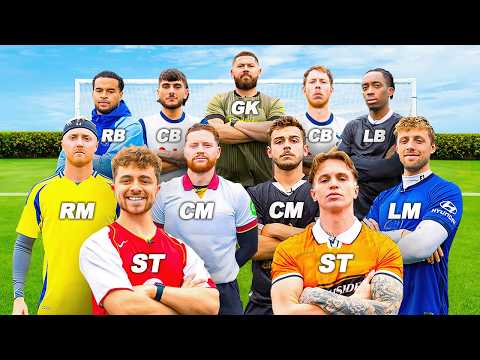 1 Footballer from Every Position Competes for £10,000