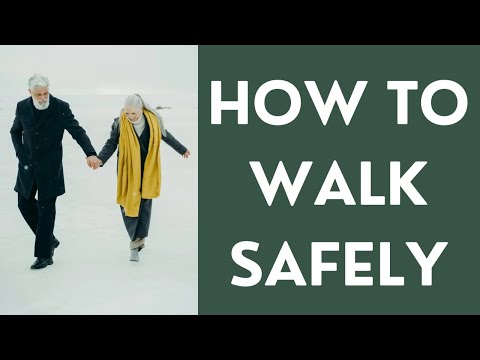 Seniors: How to Walk Safely