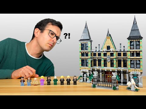 LEGO Harry Potter Malfoy Manor REVIEW