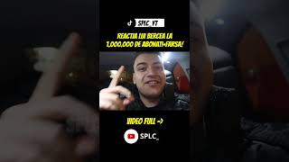 REACTIA LUI BERCEA LA MILIONUL DE ABONATI + FARSA !