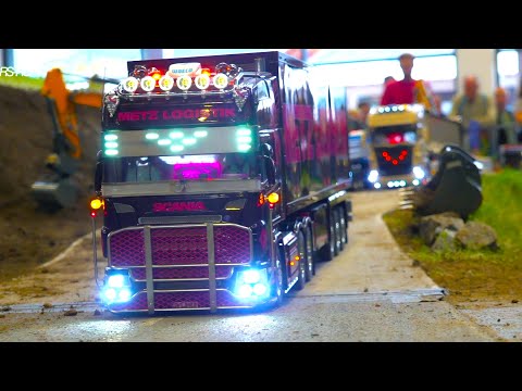 SUPER RC TRUCK COLLECTION - MODELLBAU AUF DER FASZINATION MODELLBAU FRIEDRICHSHAFEN, IGTM FREUDENST.