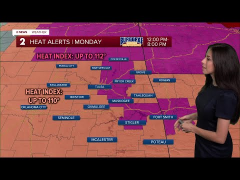 Heat Warnings Monday
