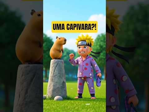 😱A Capivara Mordeu o Naruto?!