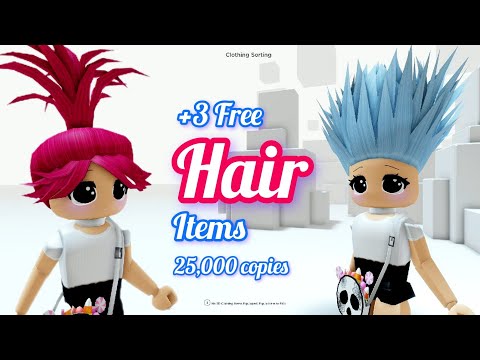 HURRY GET THIS FREE HAIR ON ROBLOX NOW! 