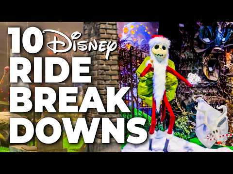 Top 10 Disney Fails, Ride Breakdowns & Malfunctions Pt 15 - Walt Disney World & Disneyland