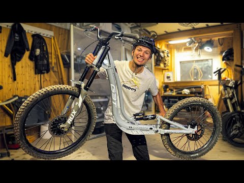Je ressors ma Trottinette tout terrain de mon Garage !