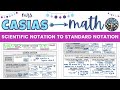 Converting Scientific Notation to Standard Form