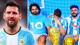 🇦🇷🐐 L’ADDIO di MESSI all’ARGENTINA | LIVE REACTION NAPOLETANI 😭