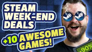 Steam Weekend Sale! +10 great games with Up to -90% Discounts!!! ! 🎮🕹️👾