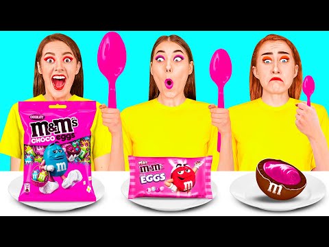 Big, Medium and Small Plate Challenge | Edible Battle by TeenChallenge