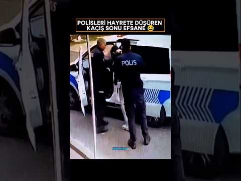 Polisleri Hayrete Düşüren Kaçış Sonunu Kaçırma 😁