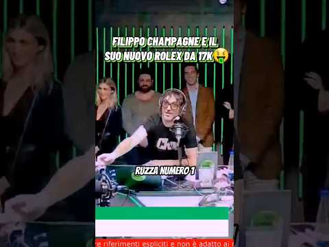 Il nuovo Rolex diamantato di #filippochampagne🤑 @RuzzaLorenzo 👑 #ruzzaorologi #lazanzara
