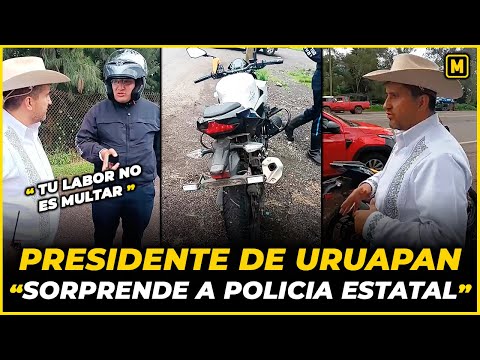 Alcalde de Uruapan le pone un ALTO a Policía Estatal