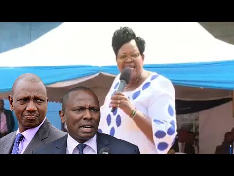 UDA'S MP MARY WAMAUA FURIOUSLY WARNS  RUTO AND ICHUNGWAH AGAINST IMPEACHING GACHAGUA!