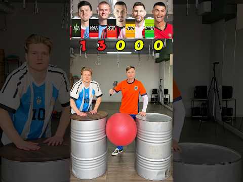 PUNCH SPEED CHALLENGE VS 4 POPULAR FOOTBALLER | WHO WINS?🔨😱 #challenge #football #foryou #punch
