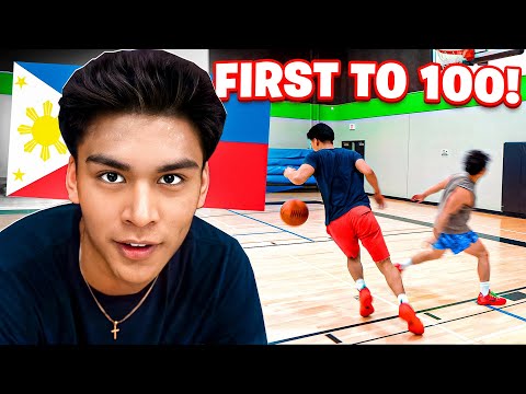 UNIVERSITY OF PHILIPPINES’S TOP PROSPECT! 1v1 To 100 Points Against Jacob Bayla!