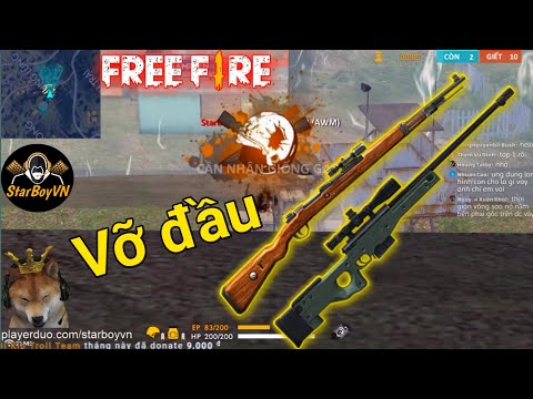 [Garena Free Fire] Ghét AK và Xuất Thần với Kar98k và AWM | StarBoyVN