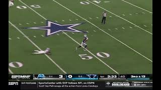 Dak Prescott breaks out of the sack to throw a 92 yard touchdown to Ceedee Lamb 🔥