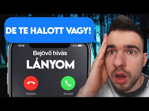 A HALOTT LÁNYOM ÍRT NEKEM!