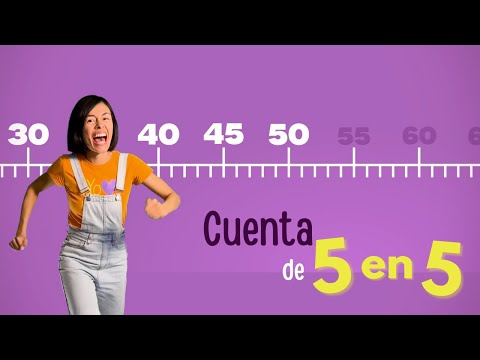 ¡Dame 5! Cuenta de 5 en 5 ... 5, 10, 15, 20... La Tabla de 5 - Count by 5's in Spanish to 300