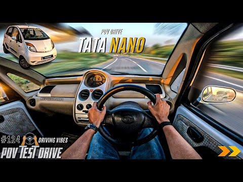 2014 TATA NANO | TWIST XT | 624CC 37BHP | POV Drive #124 | NANO | 4K | REV GEARSHIFT #tata #nano