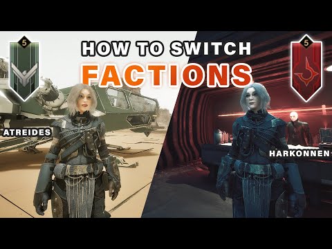 How to Switch your Faction Allegiance | Atreides or Harkonnen ► Dune: Awakening