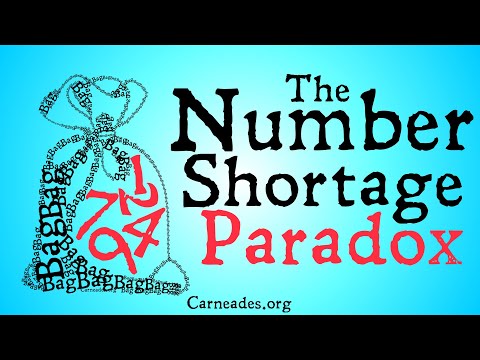 The Number Shortage Paradox