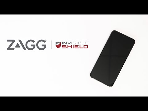 Installing InvisibleShield Ultra Clear Screen Protection on Samsung Galaxy S22