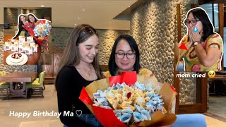MONEY BOUQUET FOR MOM'S BIRTHDAY 💸 | Mary Lite Lamayo