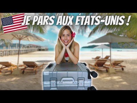 Je pars aux ETATS-UNIS ! Quoi dans ma valise d'été 2025 !