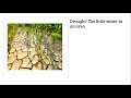 Environmental Changes and Their Impacts