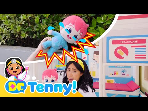 Emergency! Calling Doctor Tenny👩‍⚕️ | Boo Boo Song | Hospital Play | Nursery Rhymes | Hey Tenny!