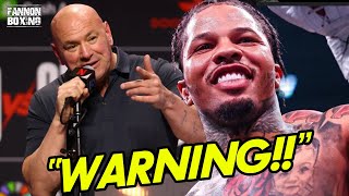 UPDATE! GERVONTA DAVIS DISRESPECTED BY DANA WHITE! SAYS JAKE PAUL WILL MAUL LITTLE TANK!
