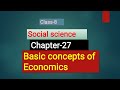 Economic Concepts and Principles