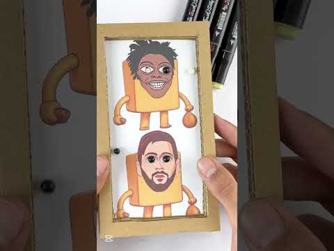 tung tung tung sahur x ishowspeed x Leo Messi cardbord eyes game #shorts #tungtungtungsahur