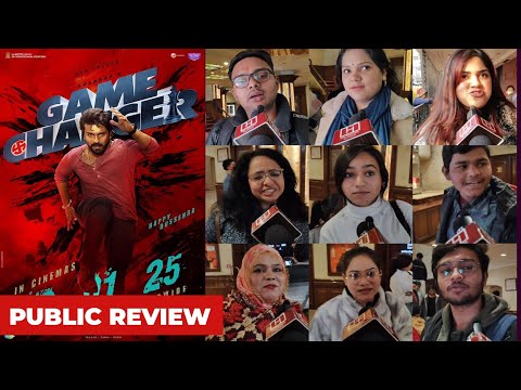 GAME CHANGER Public Review || Game Changer Public Talk || Ram Charan || Kiara Advani || Shankar