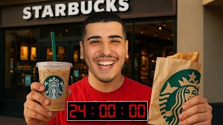 24 SAAT BOYUNCA SADECE STARBUCKS'TAN BESLENDİM!