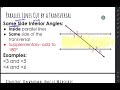 Exploring Parallel Lines and Transversals