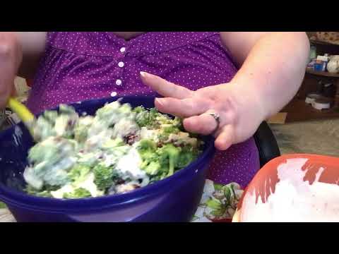 Winter Time Broccoli Salad For The Holidays