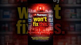 🚨 When You Need a Doctor — Not a Pharmacy