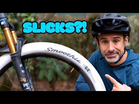 I Tested SLICK Tires On My Mountain Bike