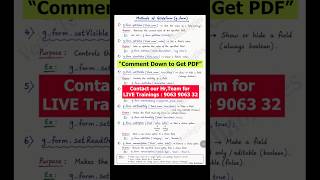 “Comment Down to Get PDF” #servicenowtutorial