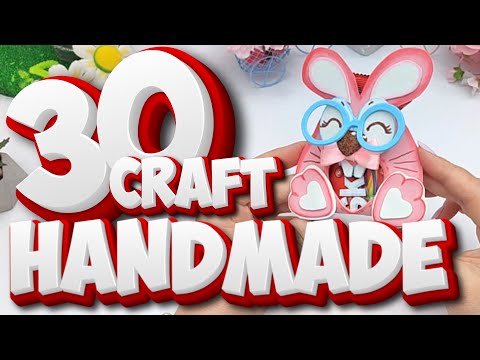 30 Unique DIY Craft Ideas Handmade Tutorial for Home Decor ✂️✨ Premium Handmade Craft Ideas