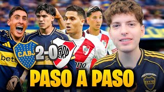 DAVOO XENEIZE REACCIONA AL PASO A PASO DE BOCA 2 RIVER 0 (2025)